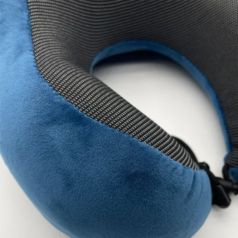 U-förmiges Memory-Foam-Nackenkissen ergonomische Halsstütze Reisekissen