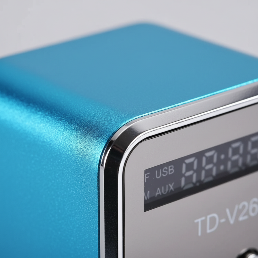 Tragbarer wiederaufladbarer Mini-Lautsprecher mit Bluetooth FM Radio