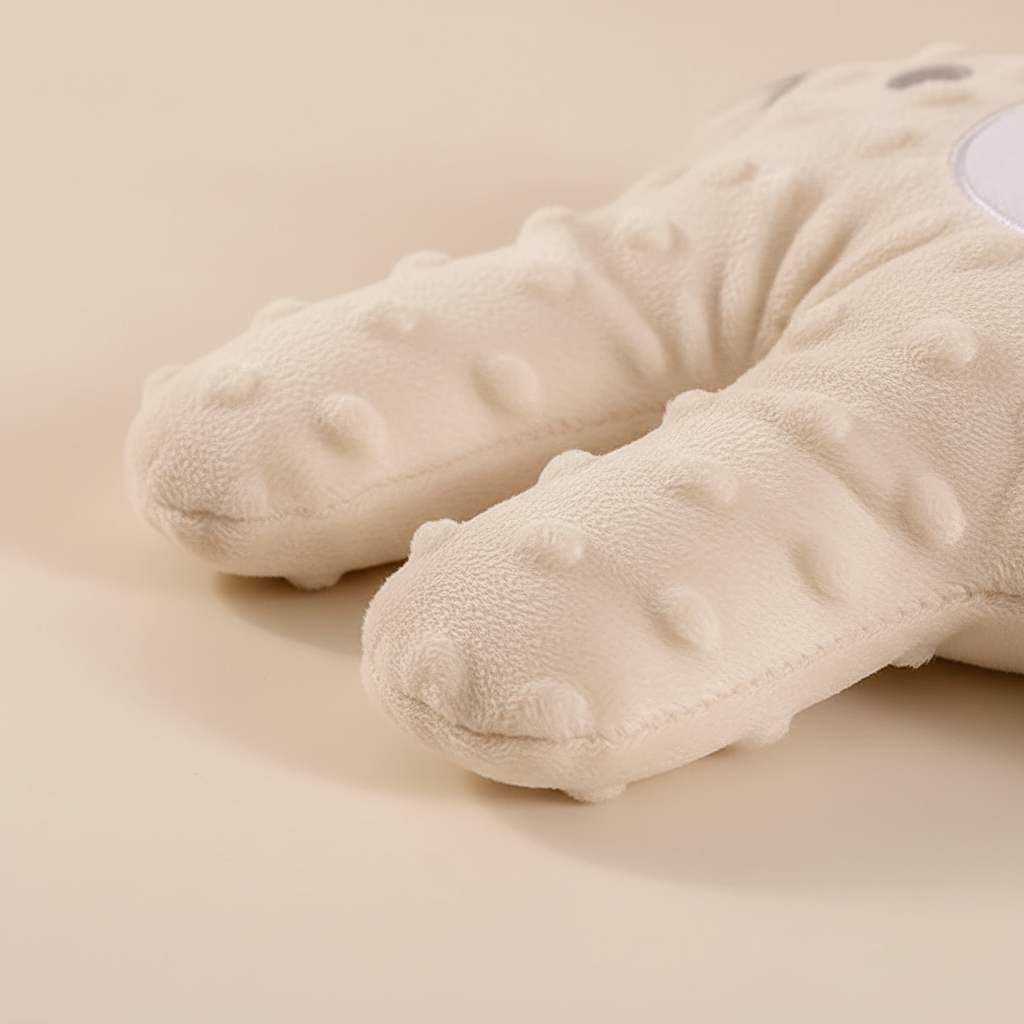 Weiches Säuglings-Druckkissen mit handförmigem Design für beruhigenden Schlaf