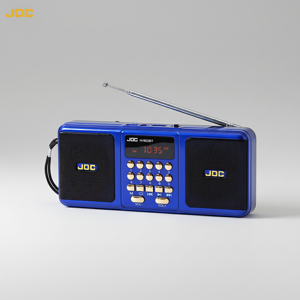 Tragbares Radio Lautsprecher mit Bluetooth Streaming und MP3-Wiedergabe