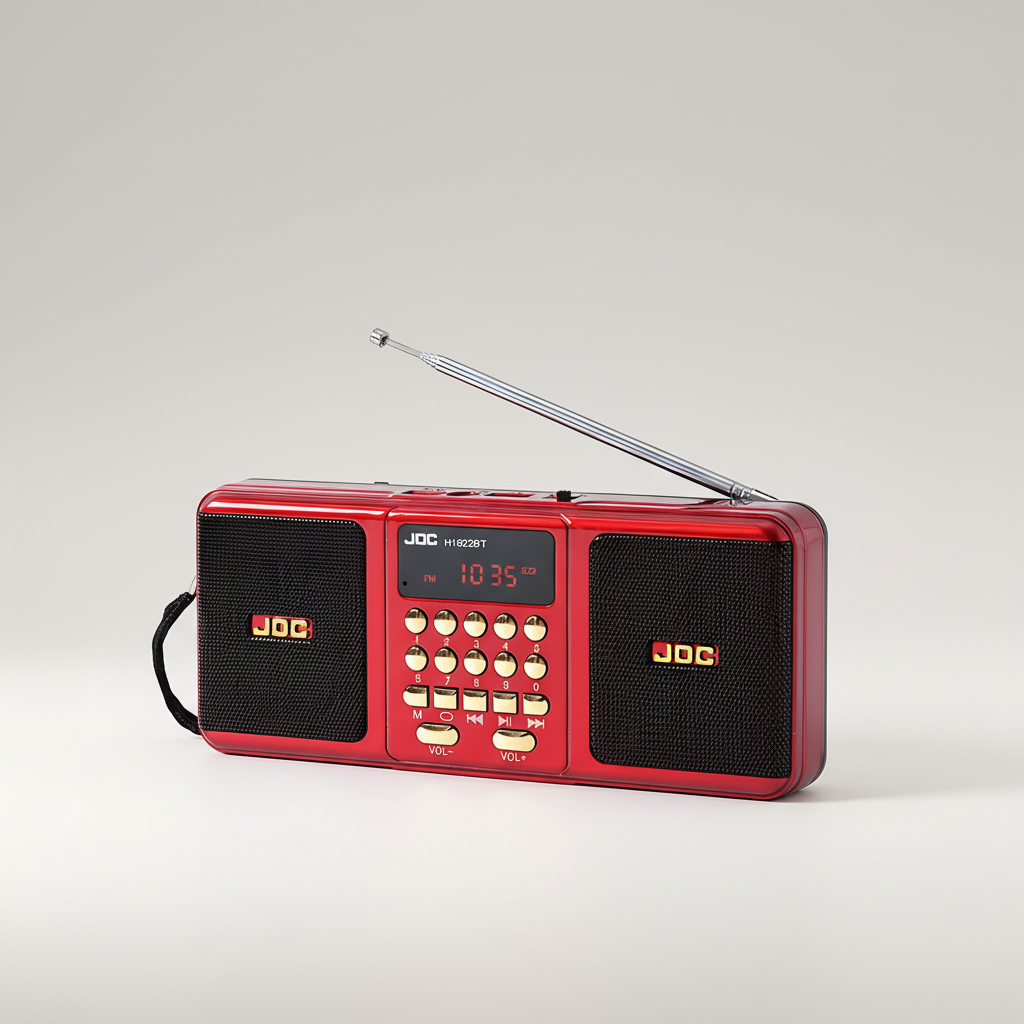 Tragbares Radio Lautsprecher mit Bluetooth Streaming und MP3-Wiedergabe