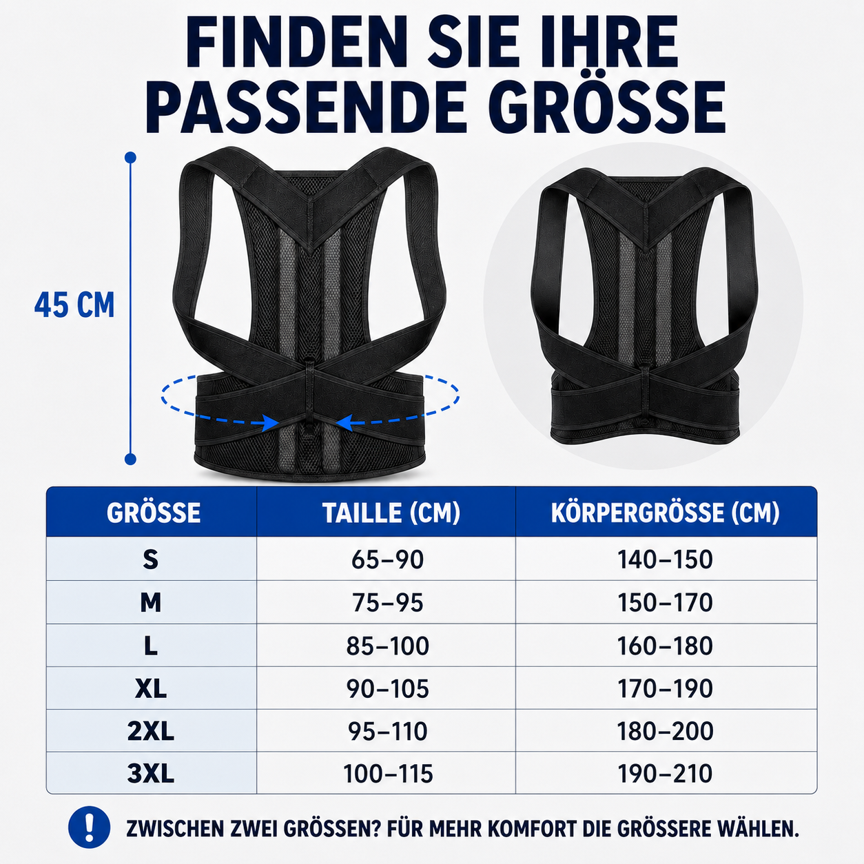Nordspur | Spinalignr Verstellbare Lendenwirbelstützweste