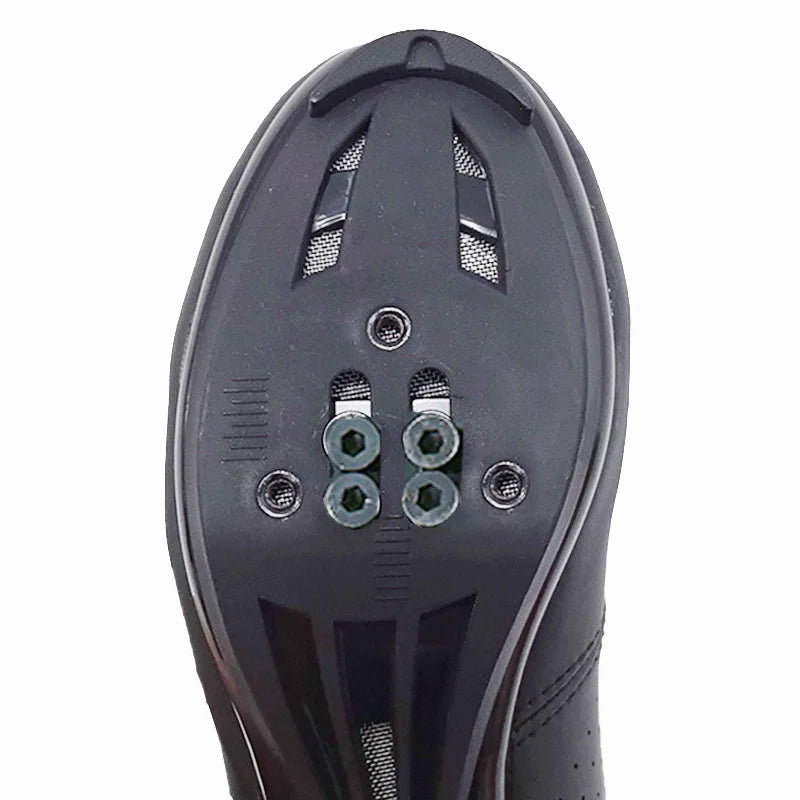 SPD-kompatible Rennrad-Schuhe leicht mit Drehrädchen-Verschluss
