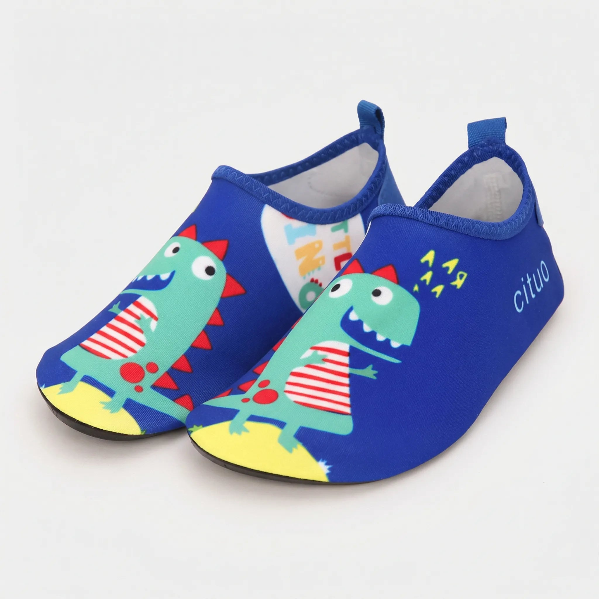 Kinderwasserschuhe leicht rutschfest bunte Designs Strand Pool