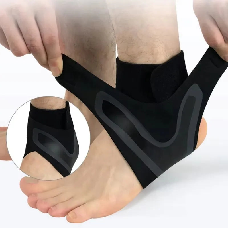 Verstellbare Knöchelbandage zur Stabilisierung beim Sport und im Alltag