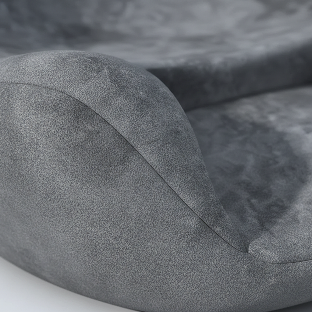 Ergonomisches Meditationskissen U-Form mit Memory-Füllung Yoga