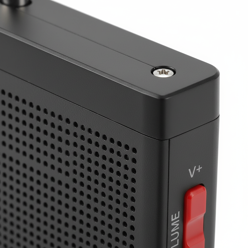 Tragbares Notfall-Wetterradio mit MW- und UKW-Empfang