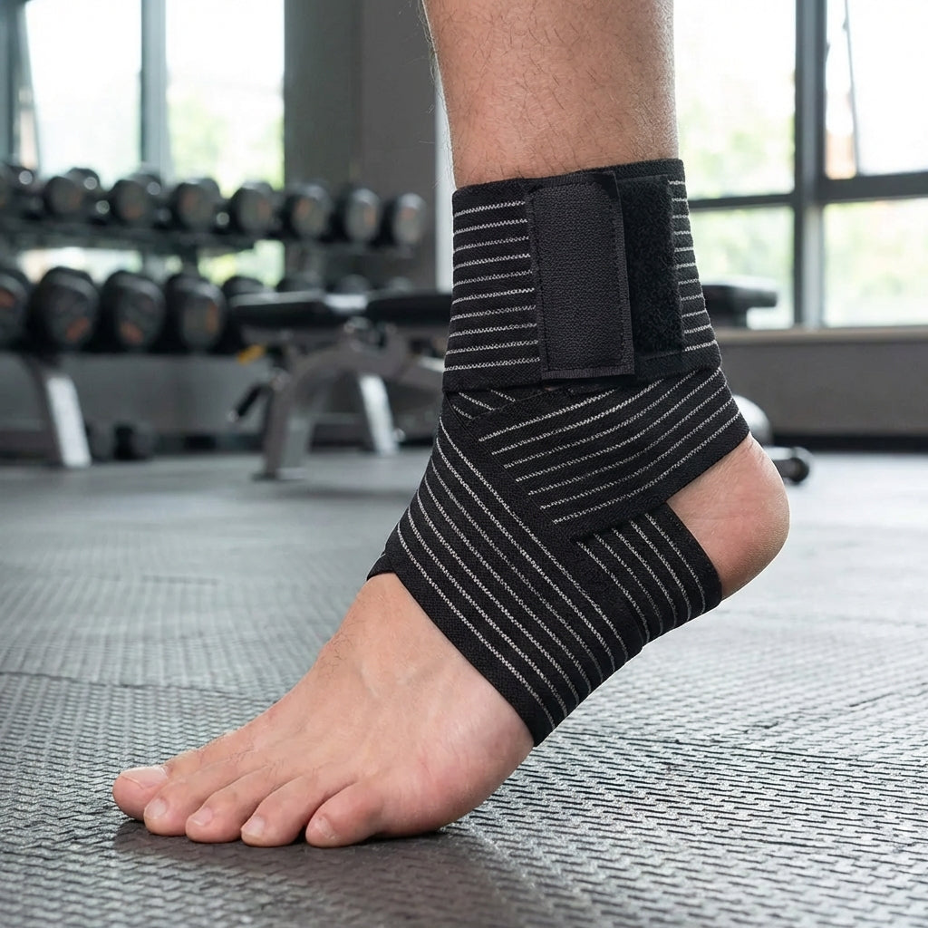 Verstellbare Knöchelbandage für Sport und Alltag