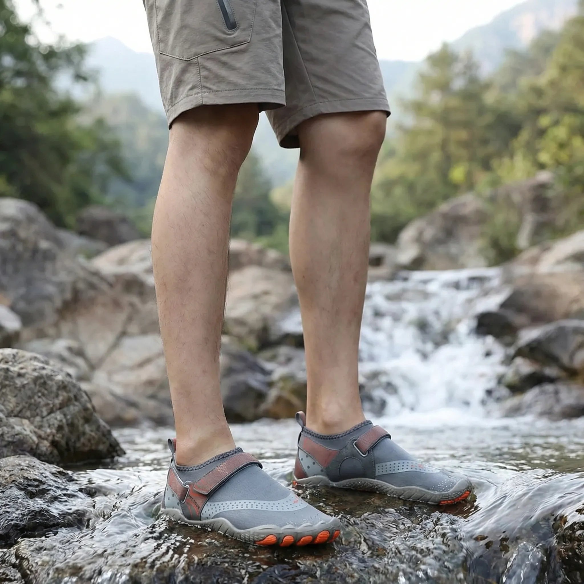 Wasserschuhe Unisex rutschfest schnelltrocknend Gummisohle Strand