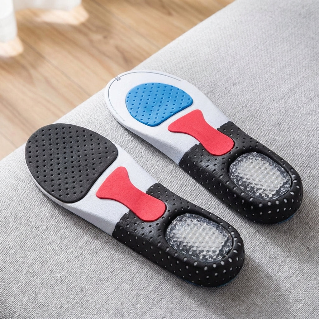 Orthopädische Einlegesohle mit Fußgewölbe-Support und Stoßdämpfung