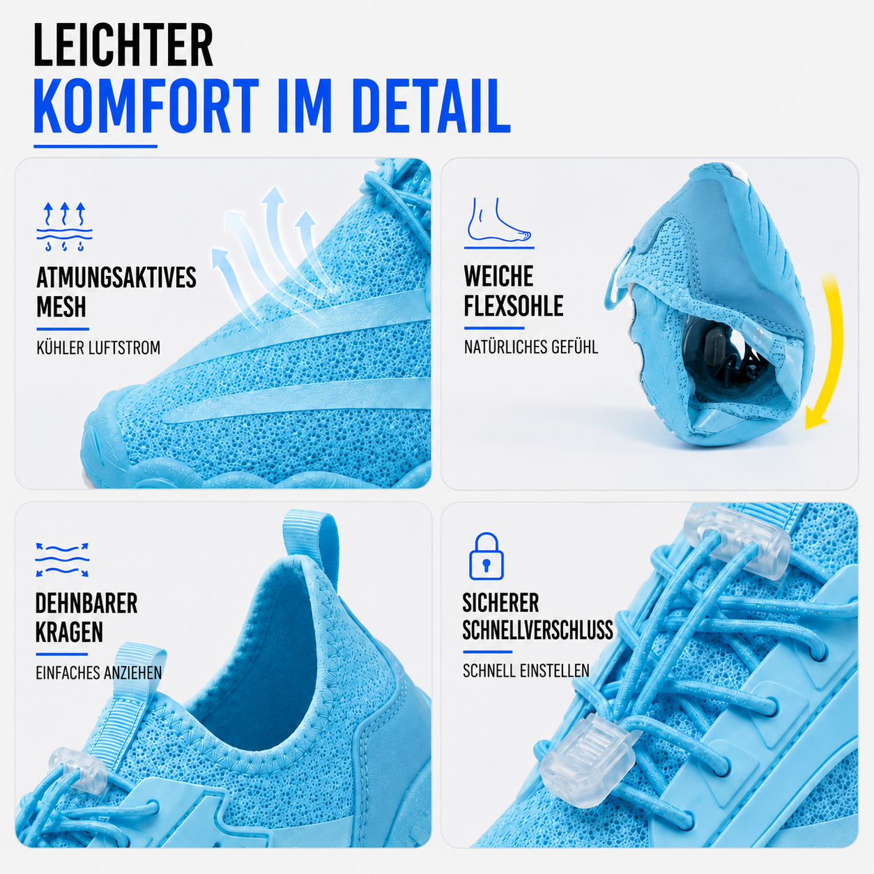 Nordspur | Strideox Unisex Barfußsohle Sportschuh