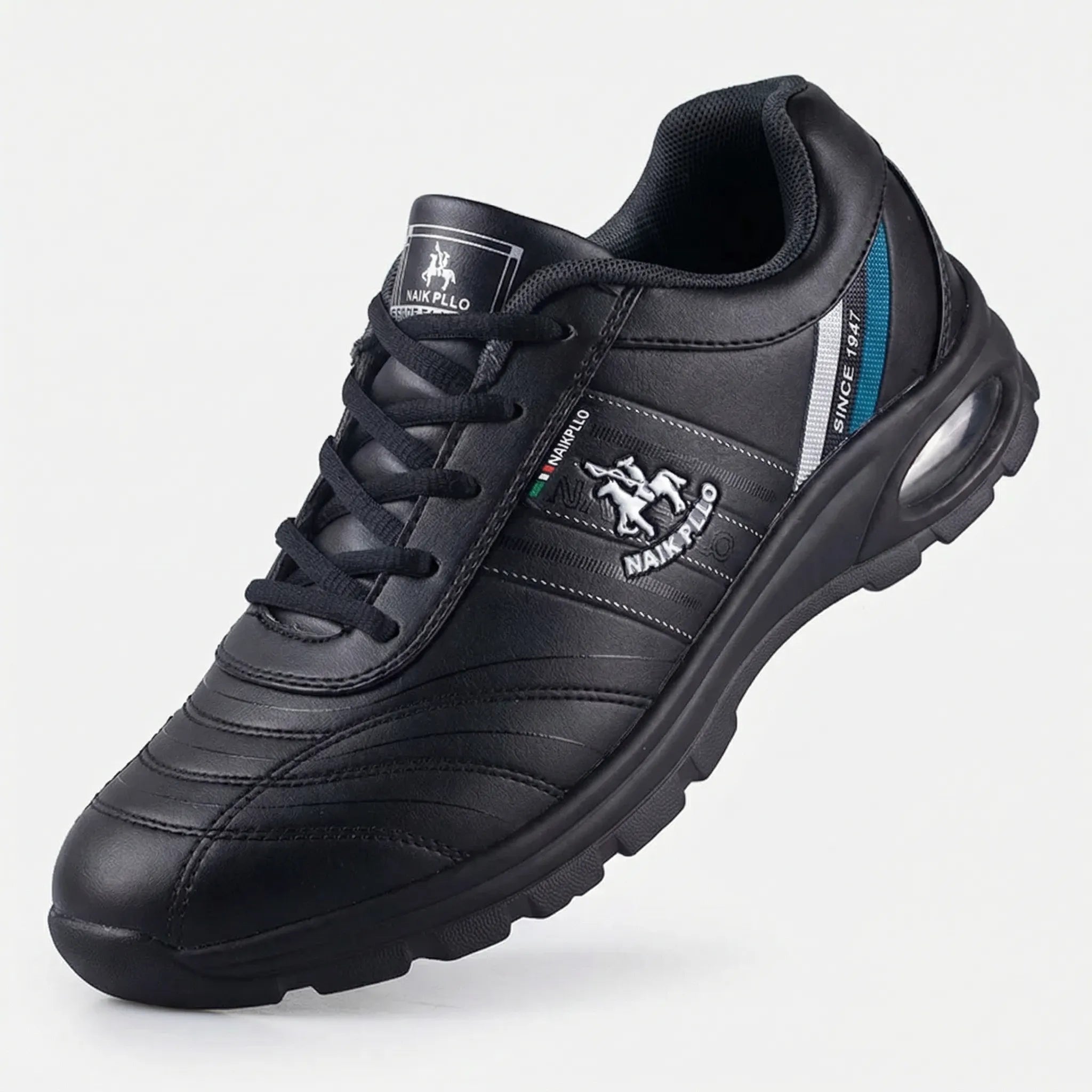 Herren Trainingsschuh luftgepolstert Schnürschuh Freizeitschuh