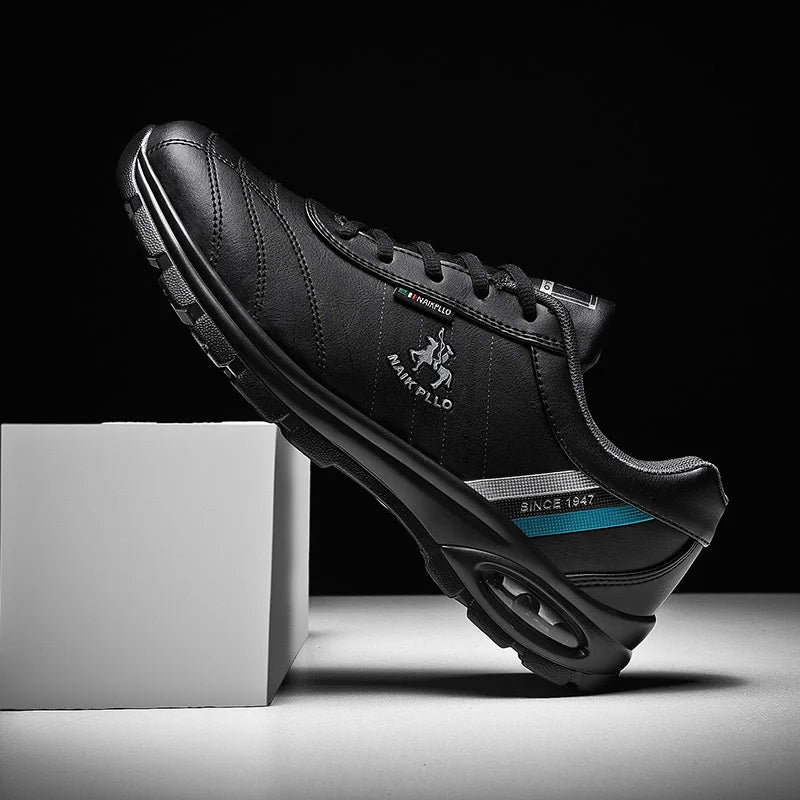 Herren Trainingsschuh luftgepolstert Schnürschuh Freizeitschuh