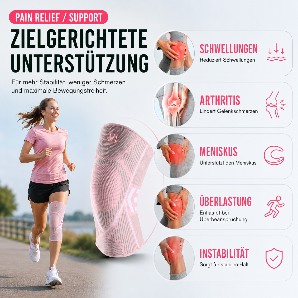 Nordspur | Stridexia Kompressions-Kniebandage