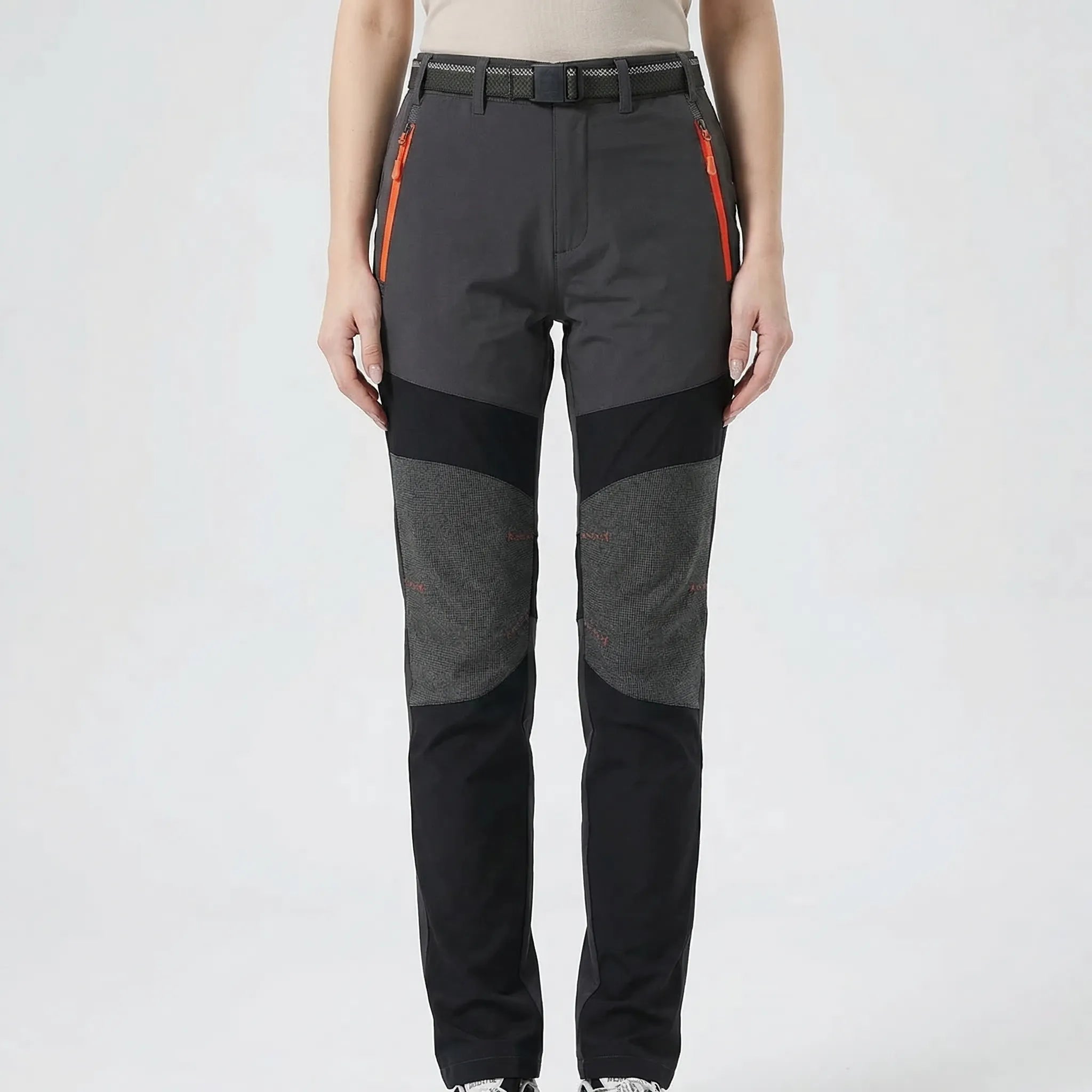 Damen Wanderhose Ripstop wasserabweisend schnelltrocknend verstärkte Knie