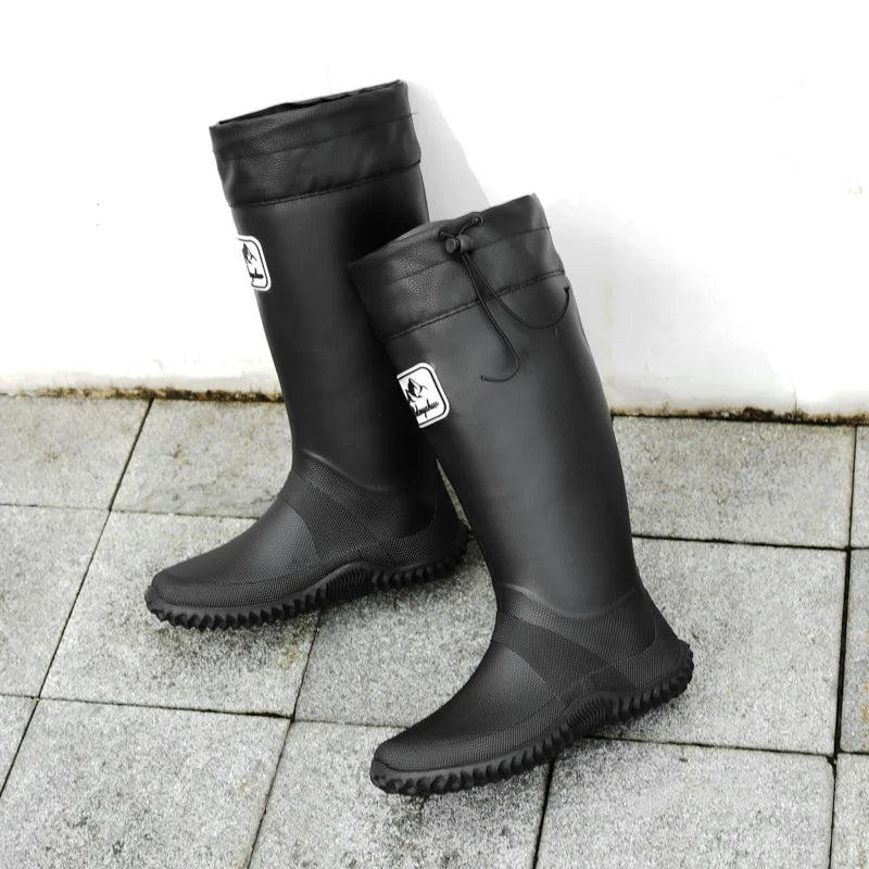 Nordspur | Tarvelo Hohe Regenstiefel Mit Kordelzug