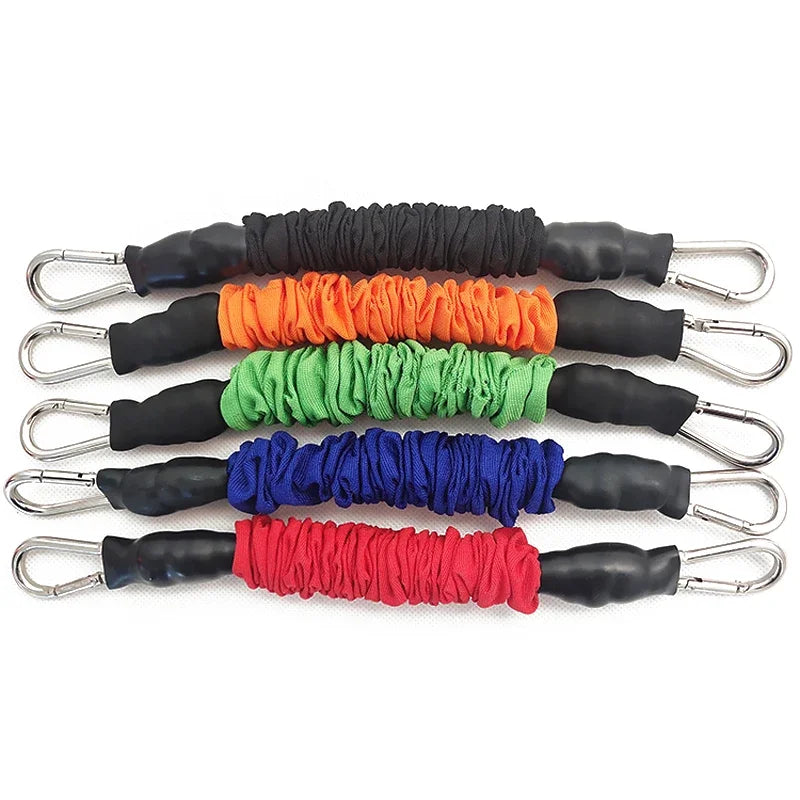 Widerstandsband mit Stoffbezug robuste Karabiner progressive Spannung