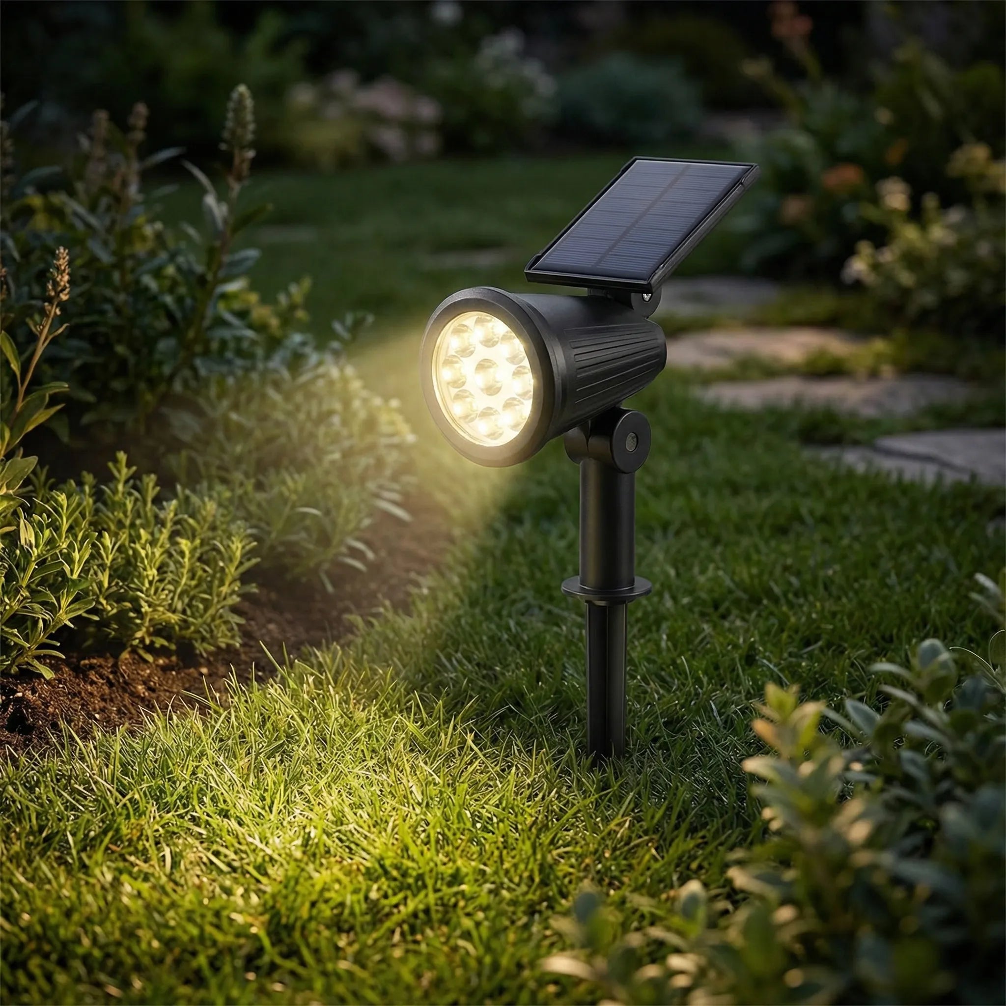 Nordspur | Terralux Solar-Powered In-Ground Garden Spotlight