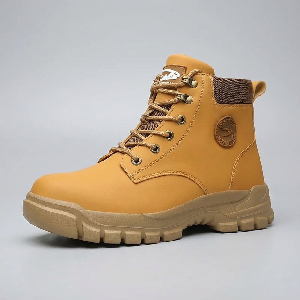 Sicherheitsstiefel knöchelhoch mit isolierter Innenseite und rutschfester Sohle