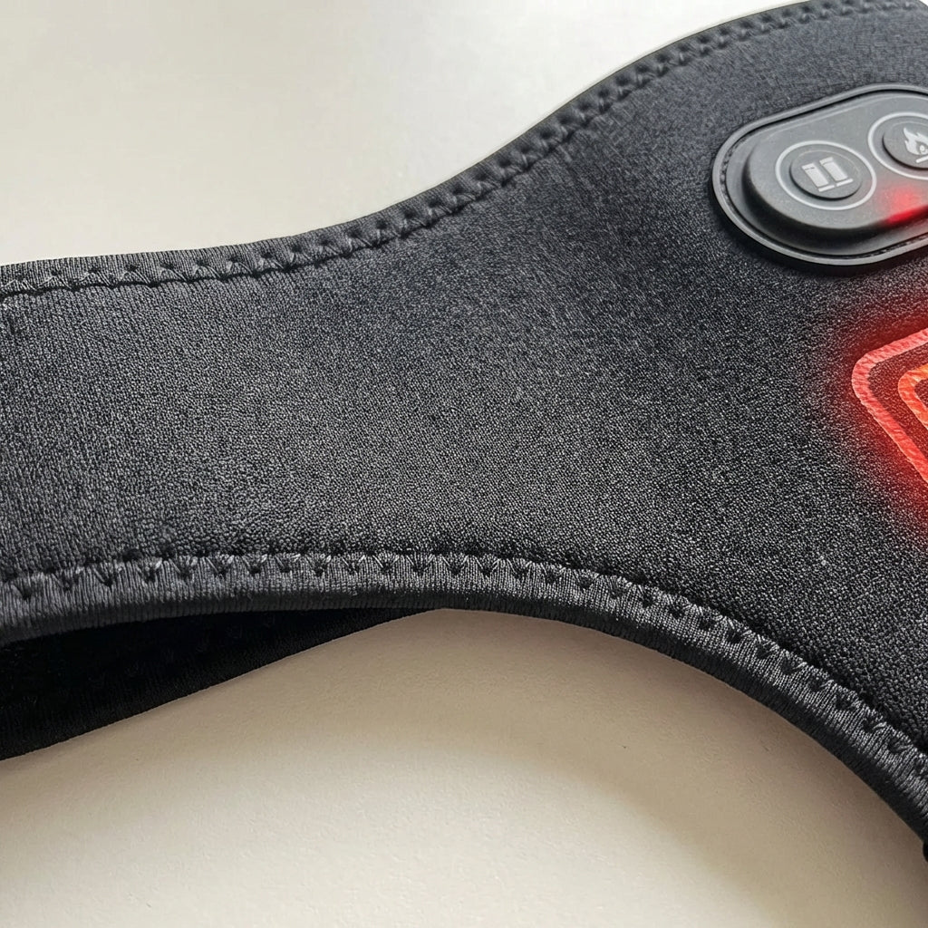 Beheizte Stützbandage mit Massagefunktion für Gelenke