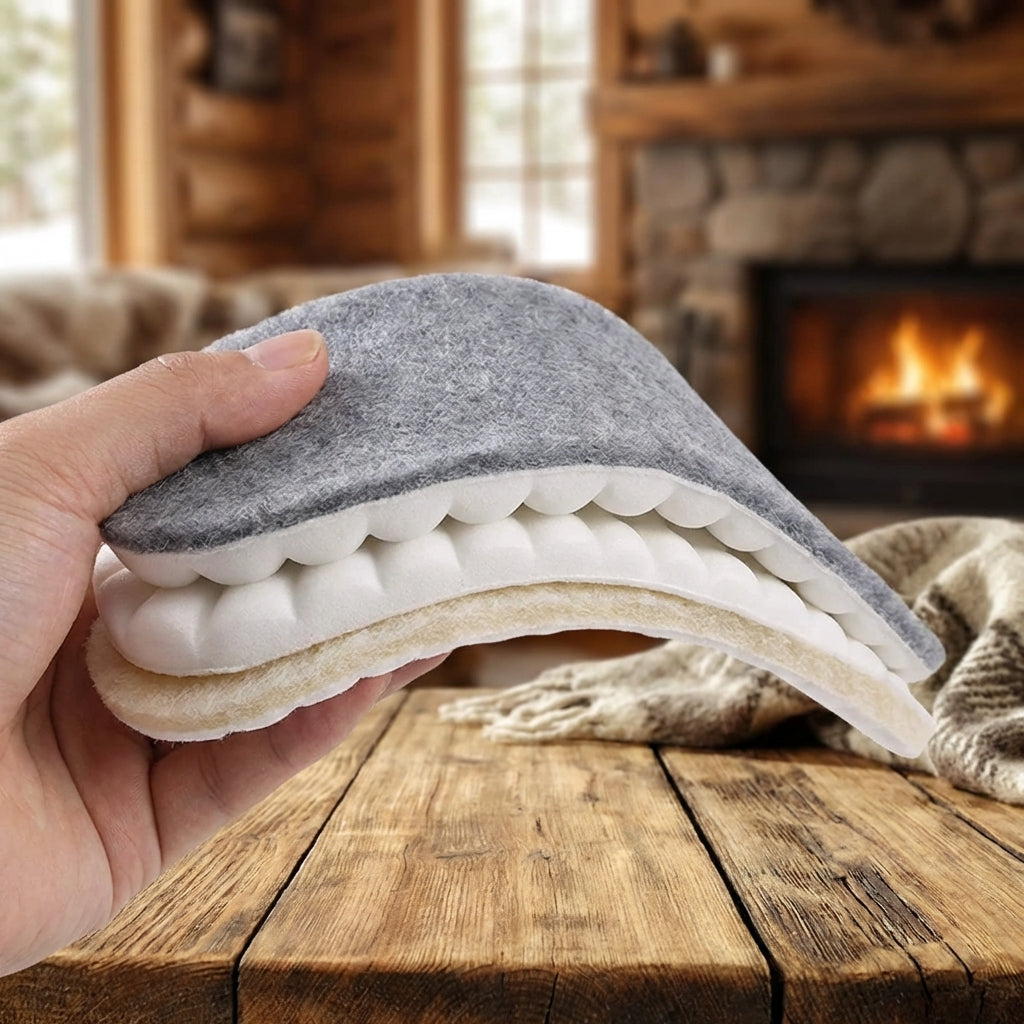 Selbstwärmende Schuheinlagen Winter Polsterung wärmend
