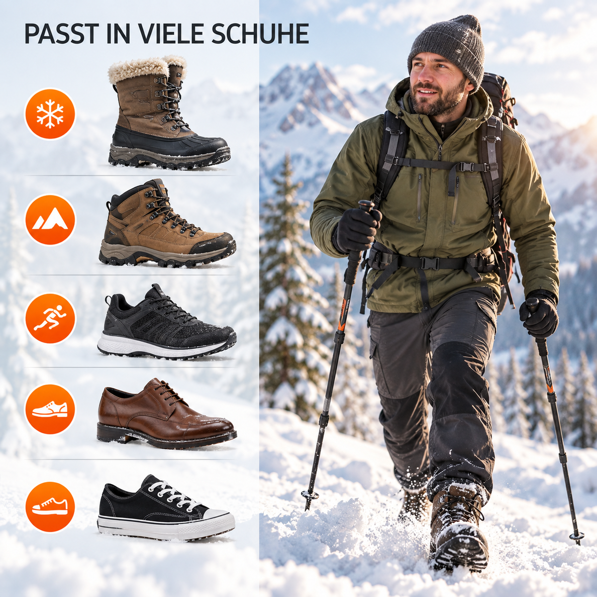 Nordspur | ThermiSole USB-Beheizte Schuheinlagen