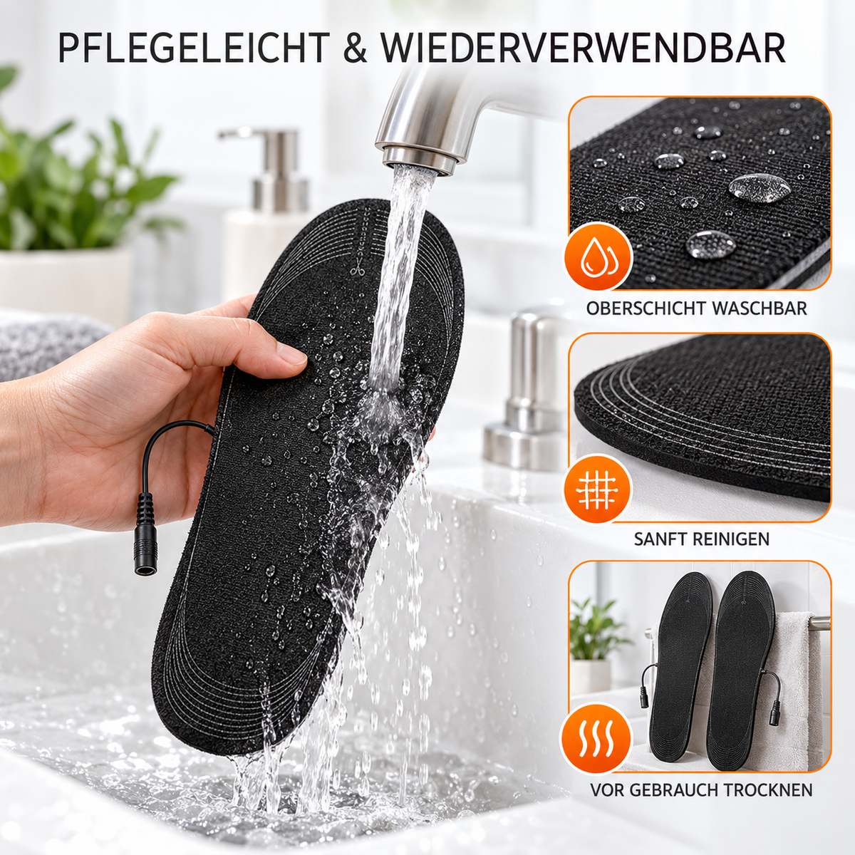 Nordspur | ThermiSole USB-Beheizte Schuheinlagen