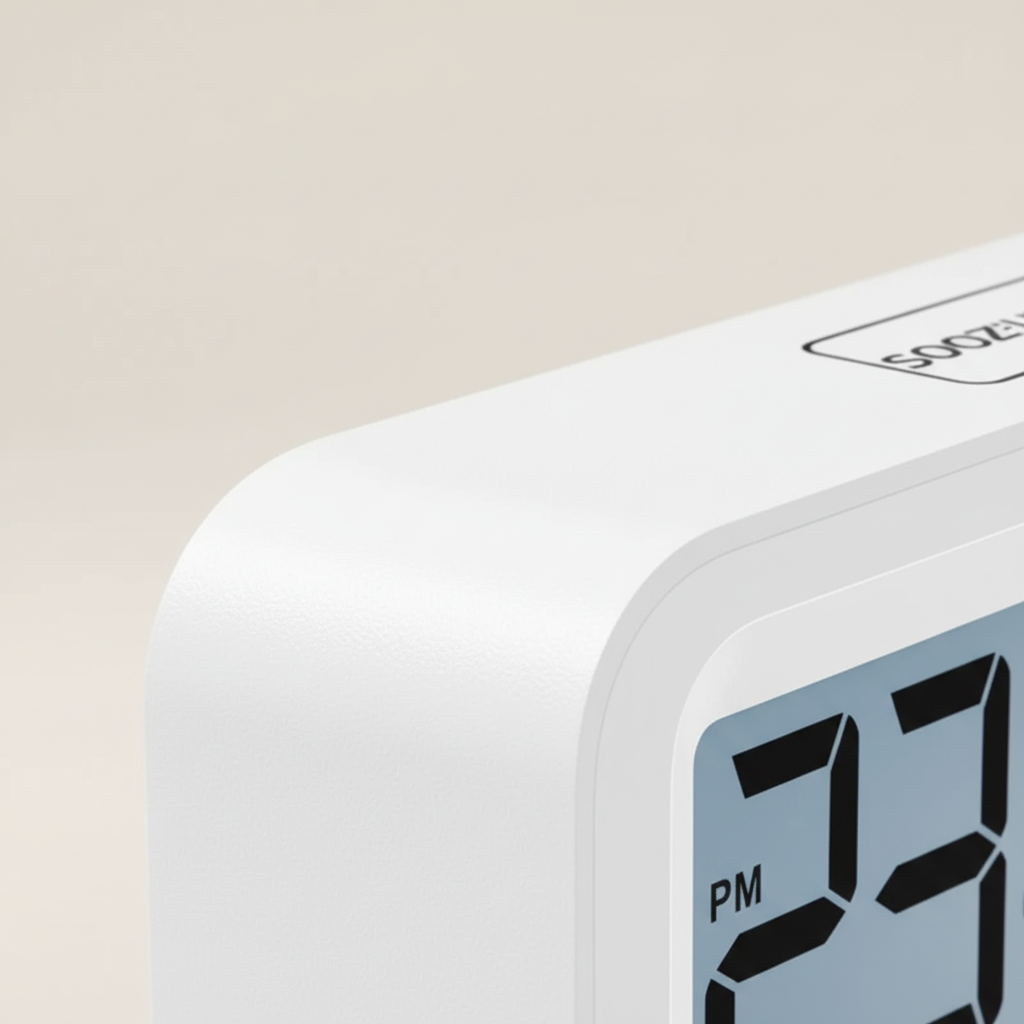 Digitale LED Wecker mit Temperatur- und Feuchtigkeitsanzeige