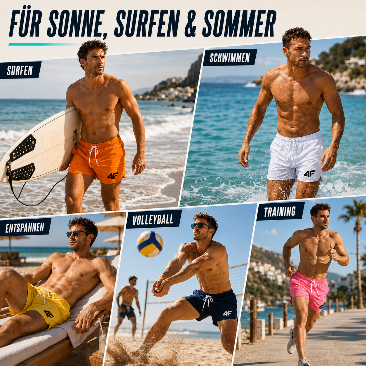 Nordspur | TideRunner Kurze Badehose
