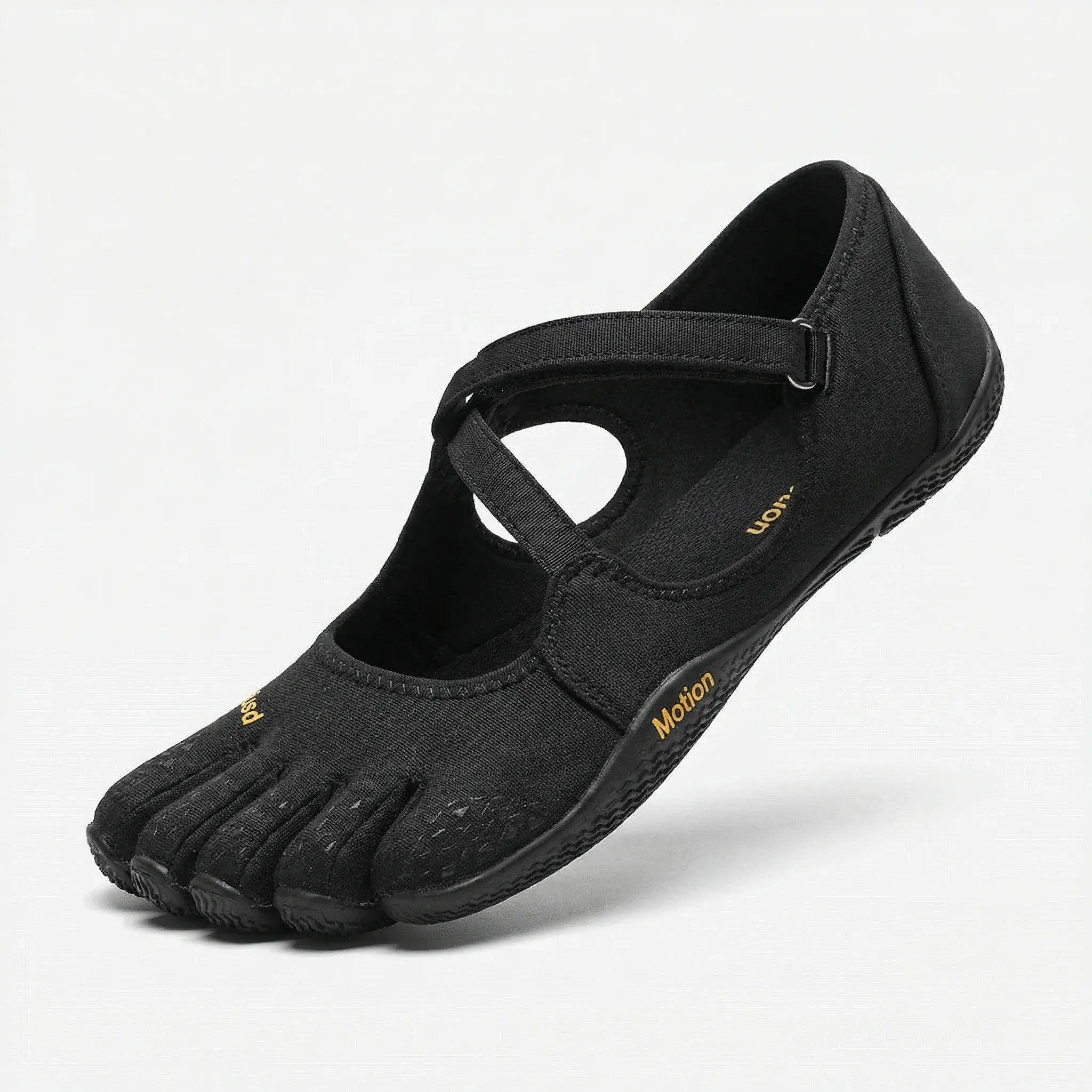 Fünf-Zehen-Minimalisten-Flachschuh mit Schlaufe und schnelltrocknender Sohle