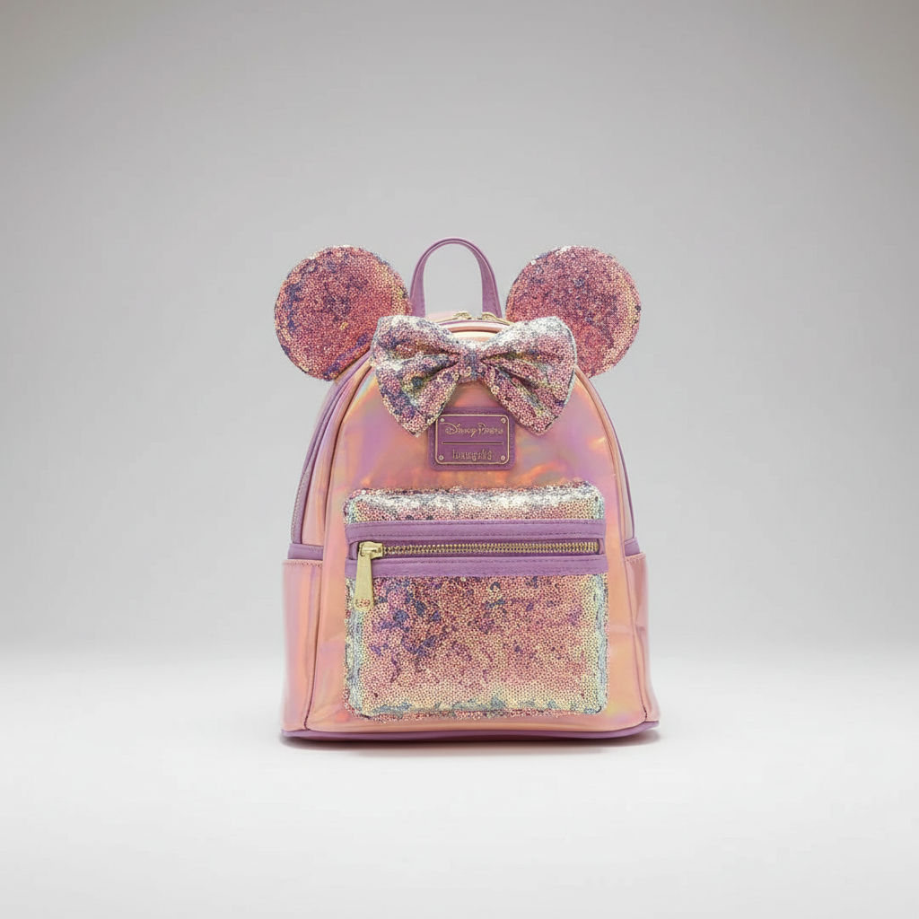 Mini-Charakterrucksack aus weichem PU mit verstellbaren Riemen