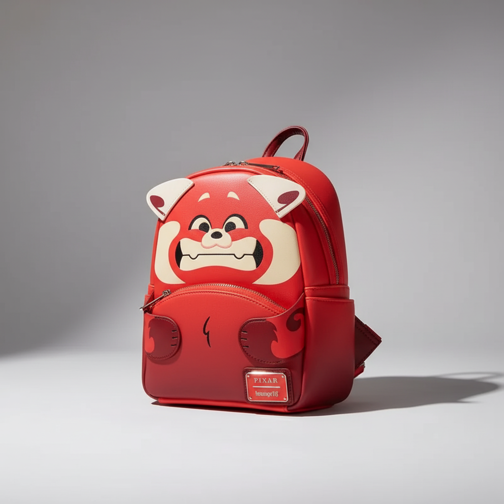 Mini-Charakterrucksack aus weichem PU mit verstellbaren Riemen