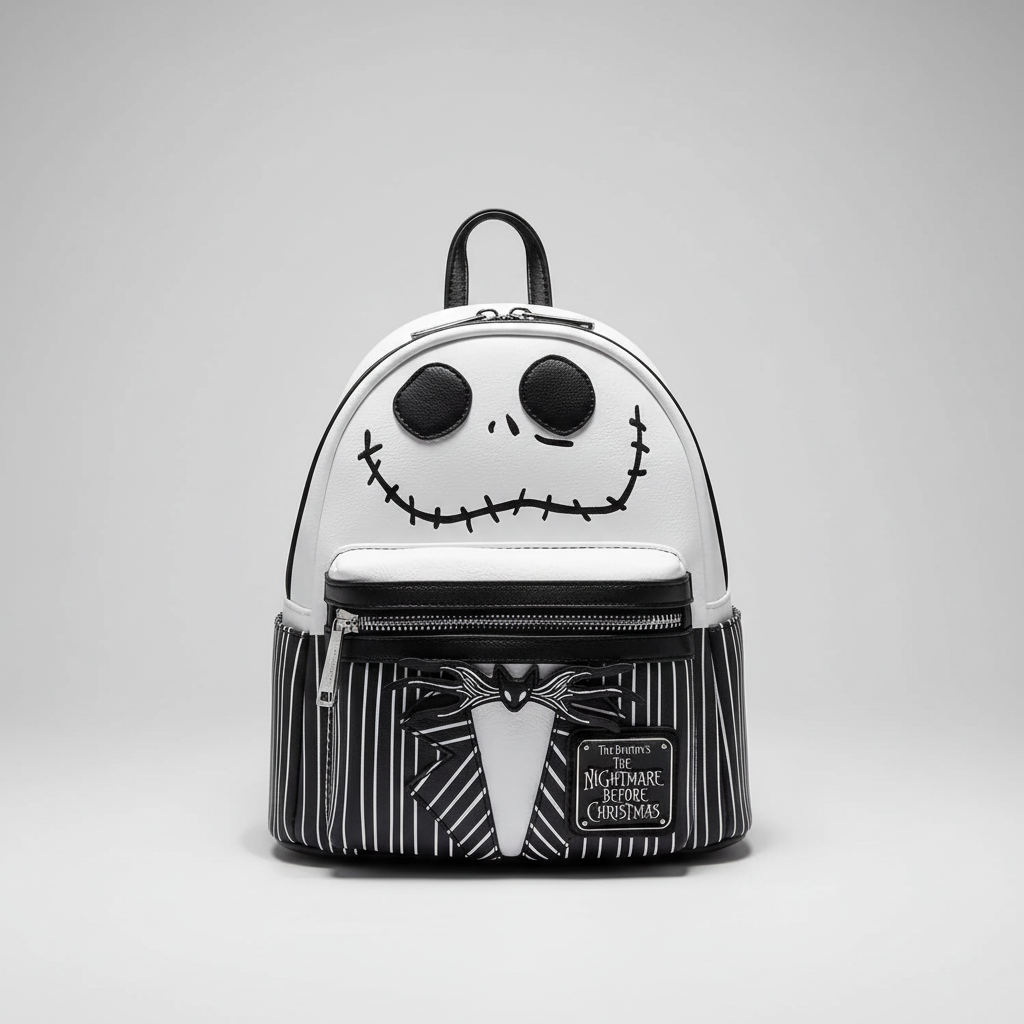 Mini-Charakterrucksack aus weichem PU mit verstellbaren Riemen