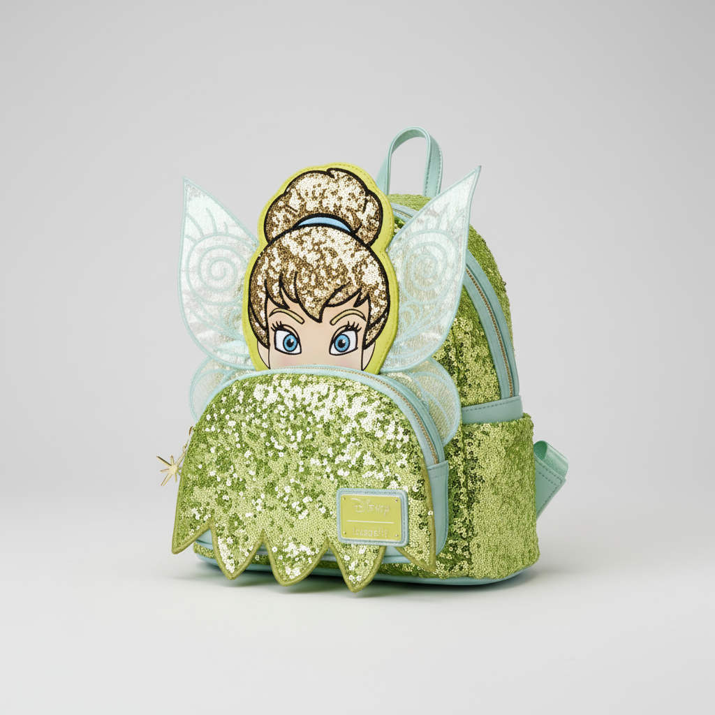 Mini-Charakterrucksack aus weichem PU mit verstellbaren Riemen