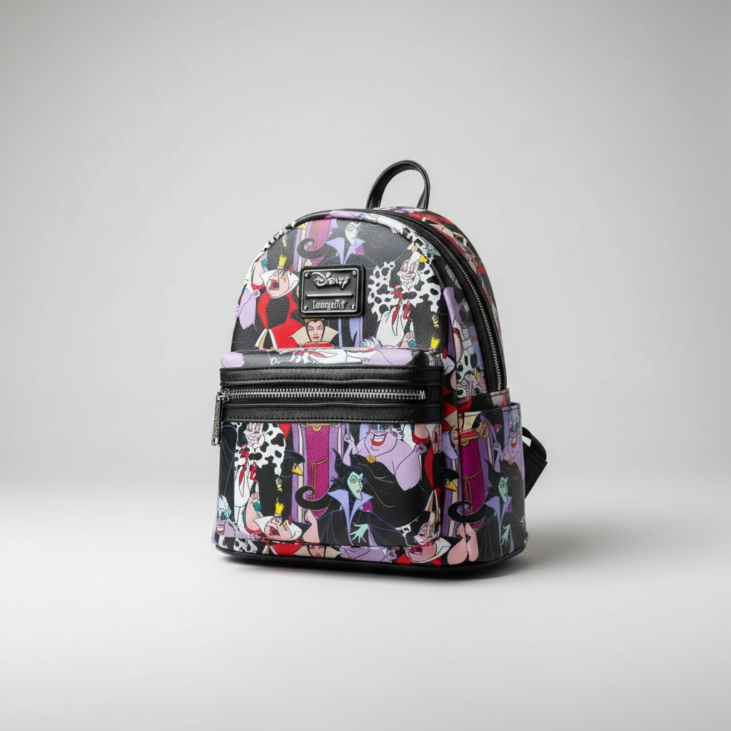 Mini-Charakterrucksack aus weichem PU mit verstellbaren Riemen