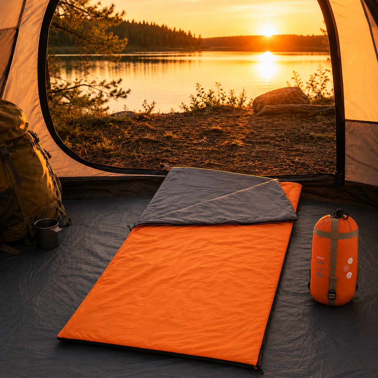 Nordspur | TrailNest Umschlag-Schlafsack