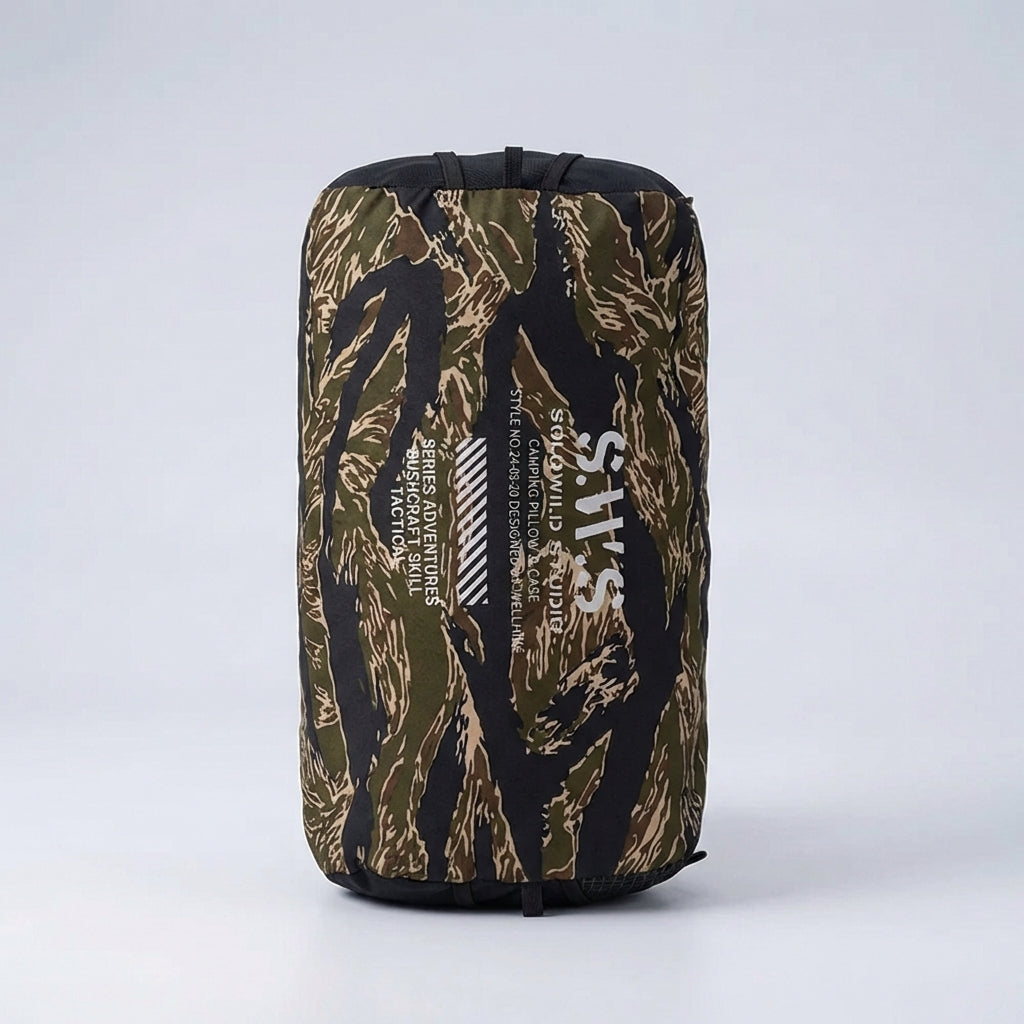 Ultraleichtes Reise-Nackenkissen mit Multi-Pocket-Organizer