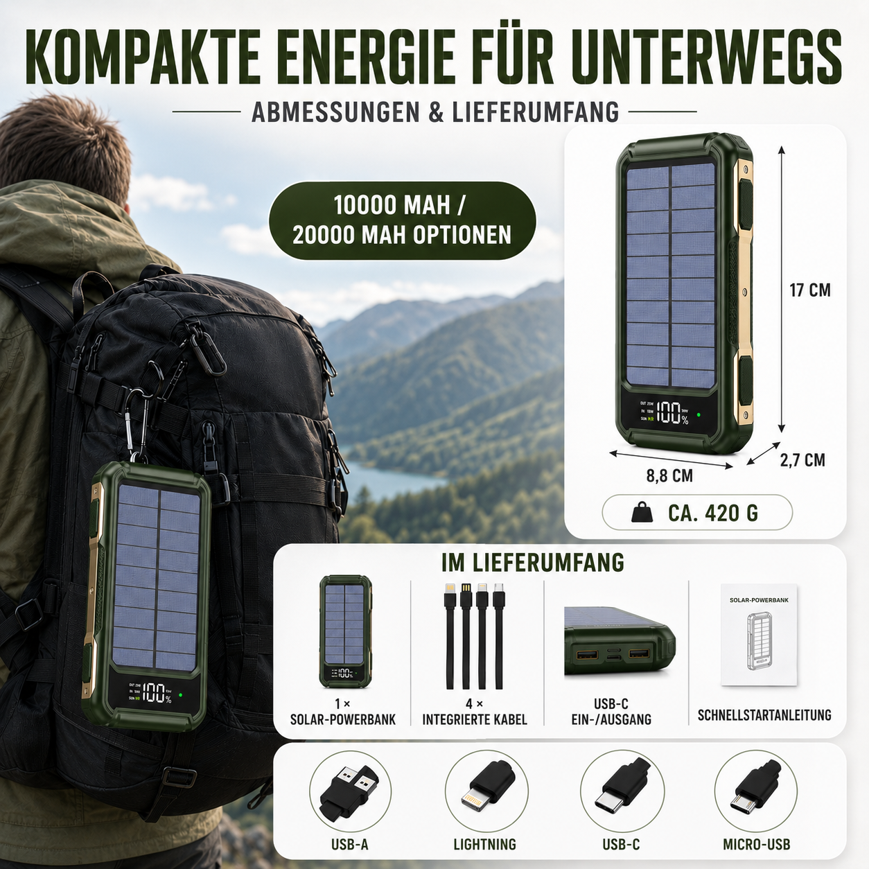 Nordspur | Trailon Solar Powerbank