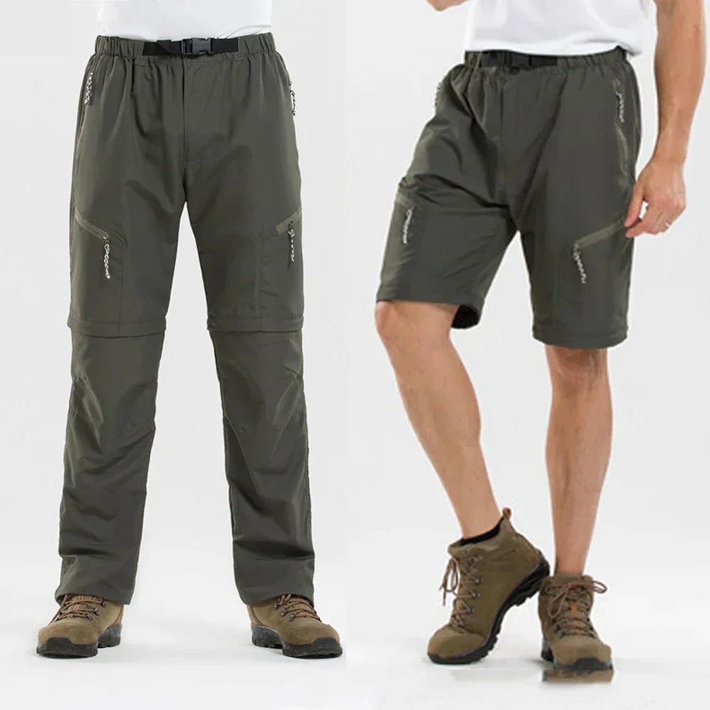 Herren Zip-Off Wanderhose schnelltrocknend wasserabweisend