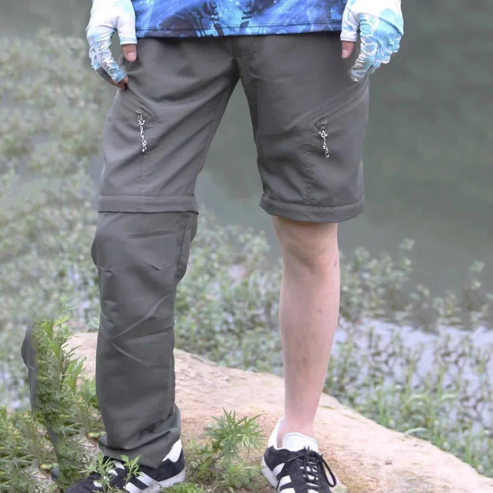 Herren Zip-Off Wanderhose schnelltrocknend wasserabweisend