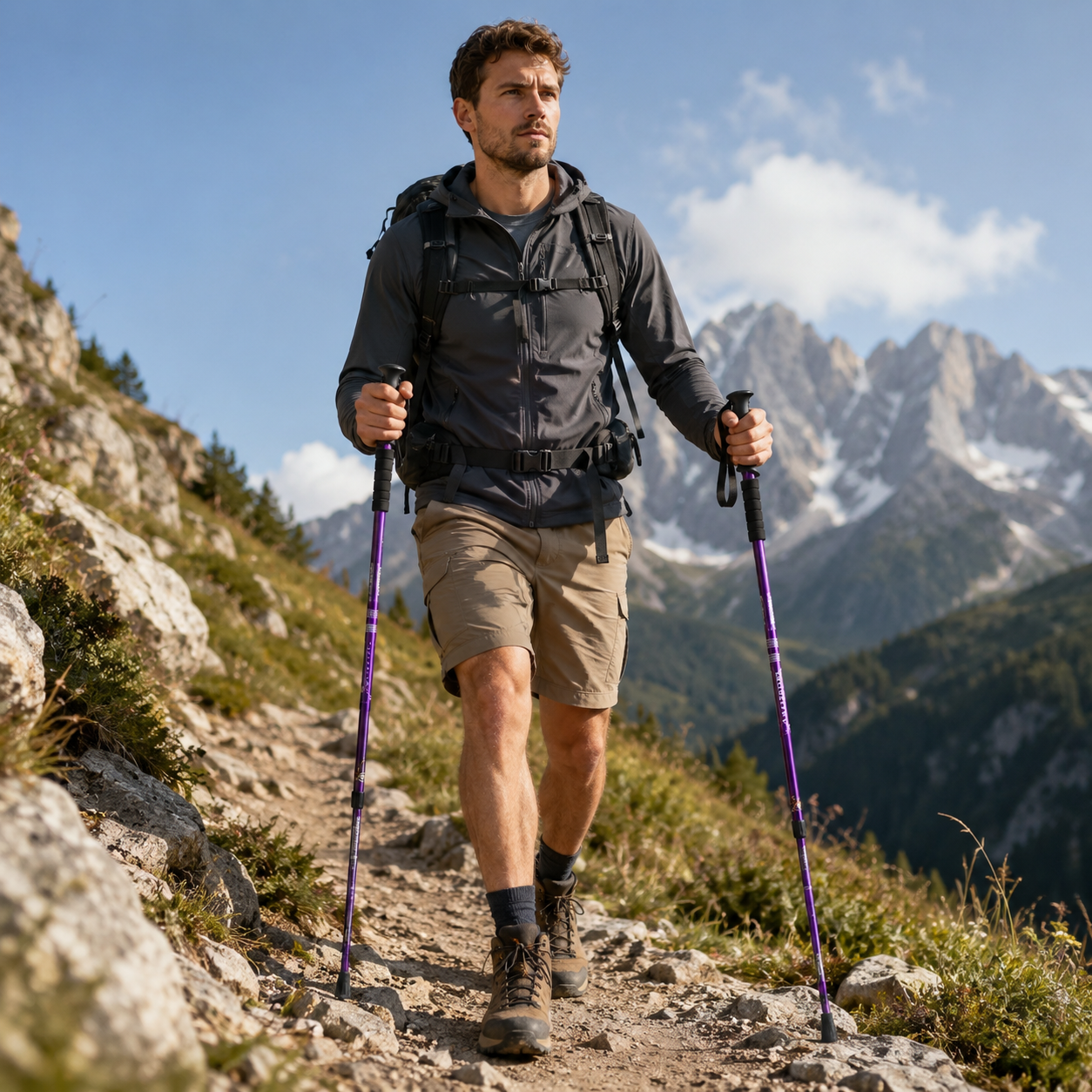 Nordspur | Trailverge Leichte faltbare Trekking-Stöcke