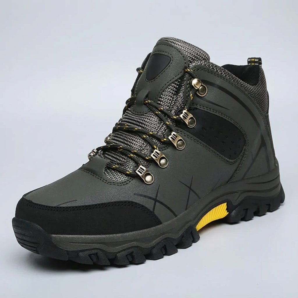Herren Winterstiefel knöchelhoch wasserdicht rutschfest warm gefüttert