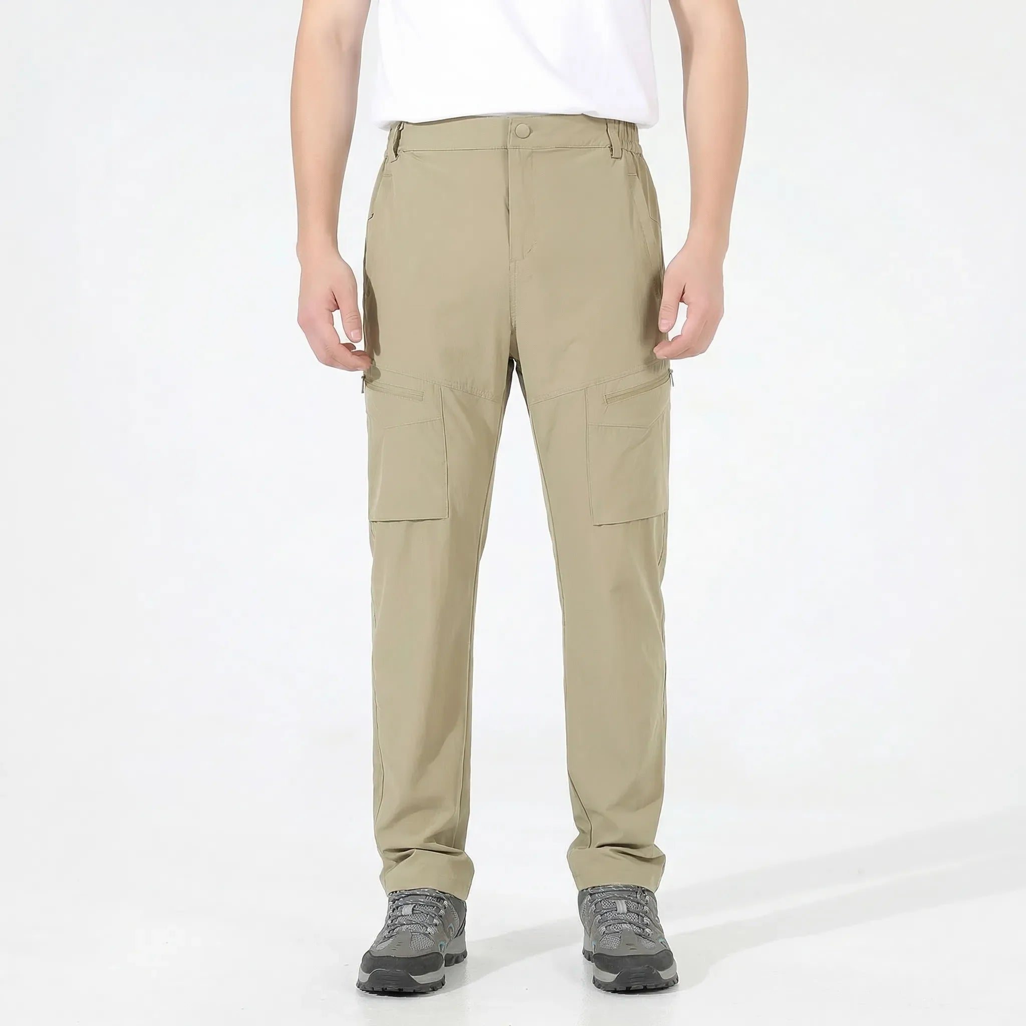 Herren Stretch Wanderhose Cargo schnelltrocknend wasserabweisend