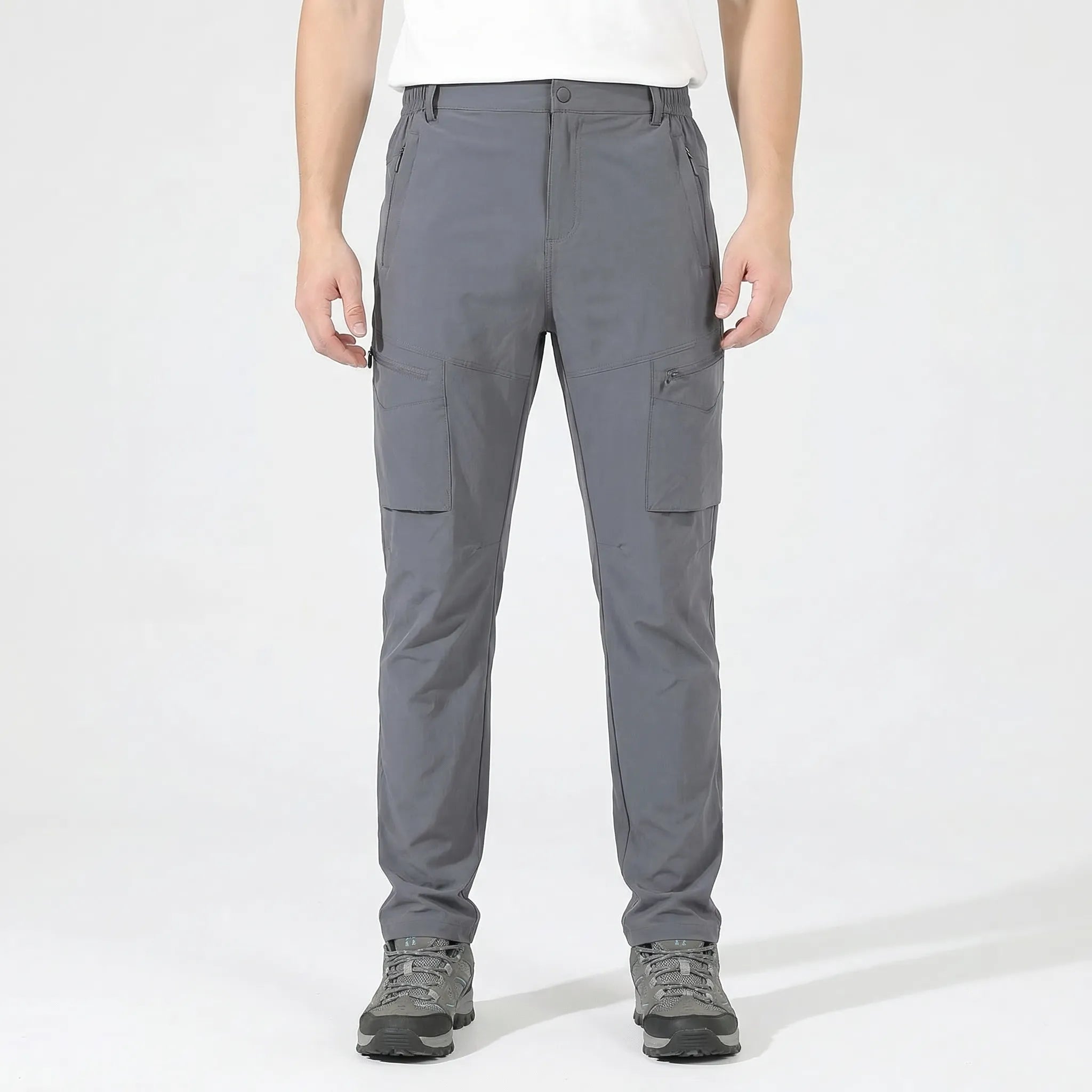 Herren Stretch Wanderhose Cargo schnelltrocknend wasserabweisend