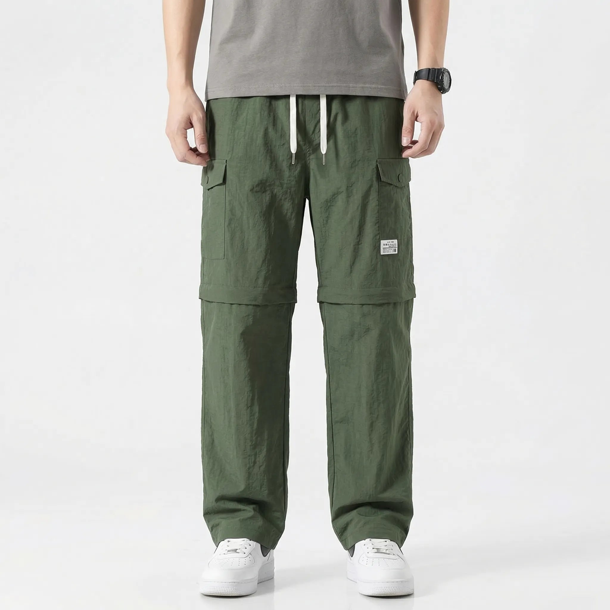 Herren Zip-Off Cargohose umwandelbar schnelltrocknend Outdoor