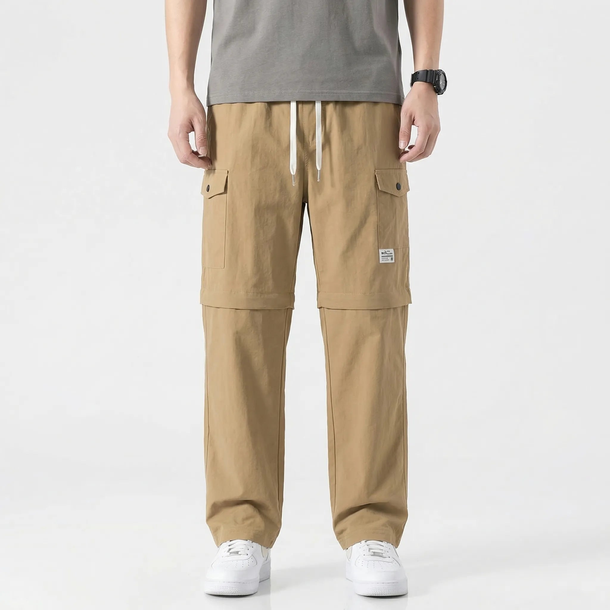 Herren Zip-Off Cargohose umwandelbar schnelltrocknend Outdoor