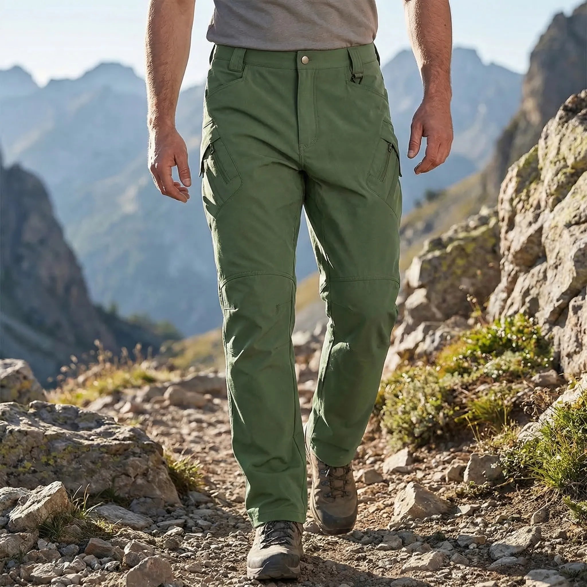Herren Taktikhose Outdoor robust viele Taschen strapazierfähig