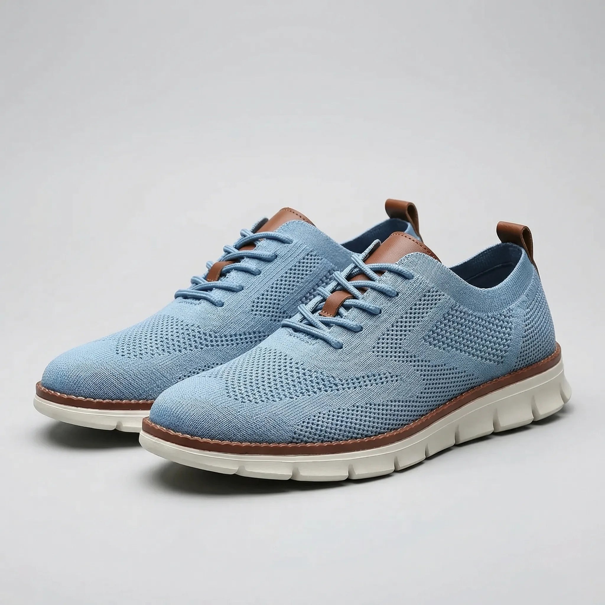 Herren-Sneaker atmungsaktiv leicht Mesh gepolsterte Sohle