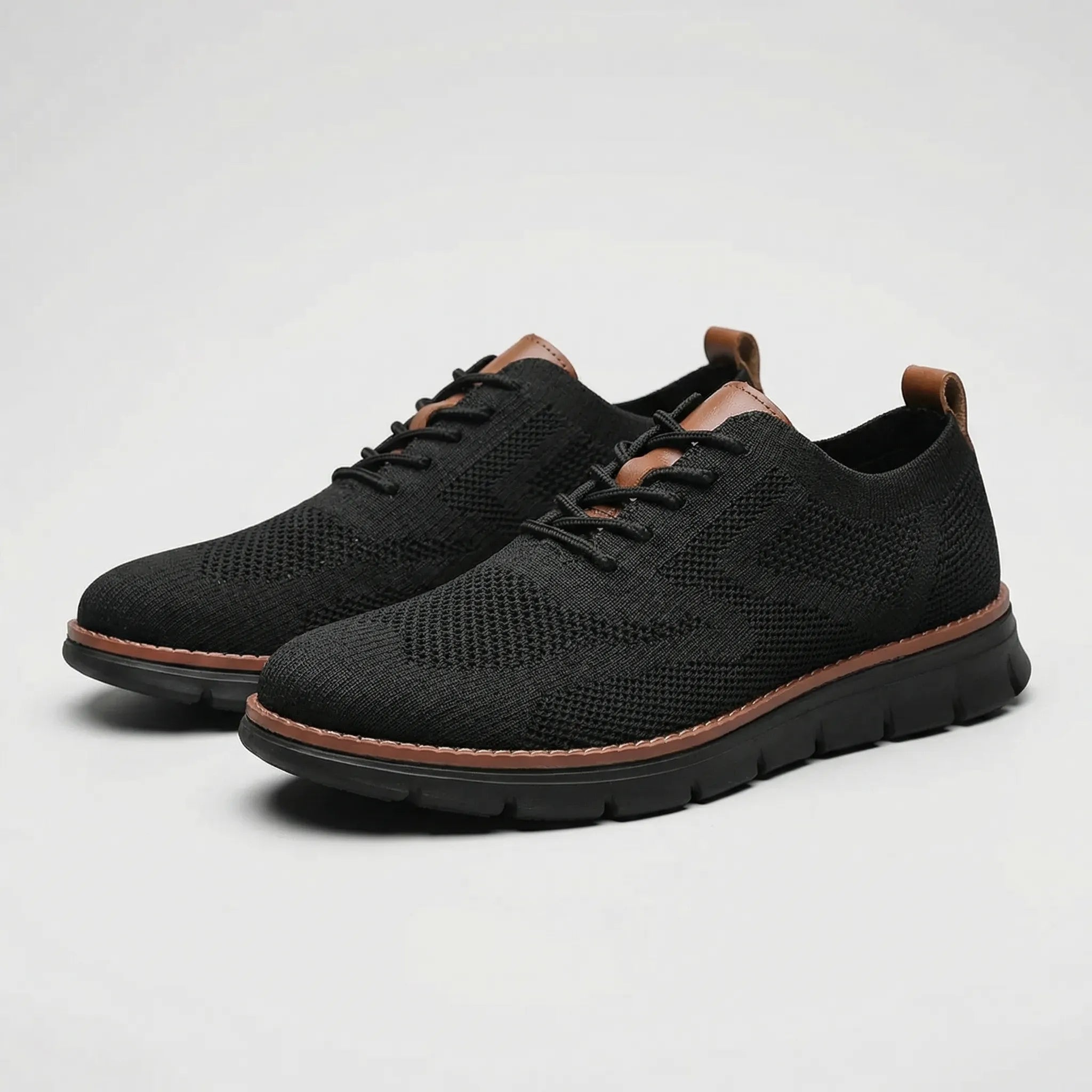 Herren-Sneaker atmungsaktiv leicht Mesh gepolsterte Sohle