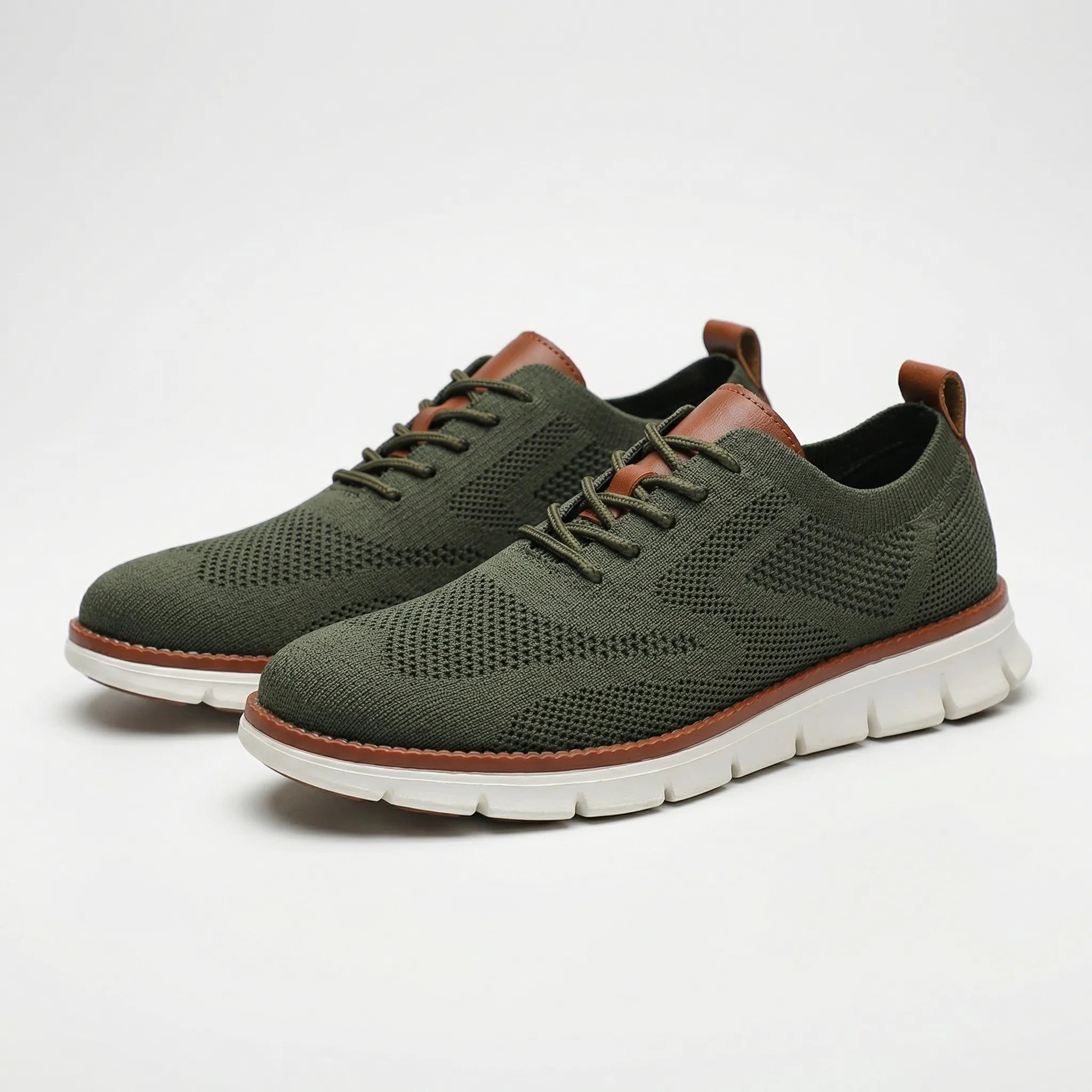 Herren-Sneaker atmungsaktiv leicht Mesh gepolsterte Sohle